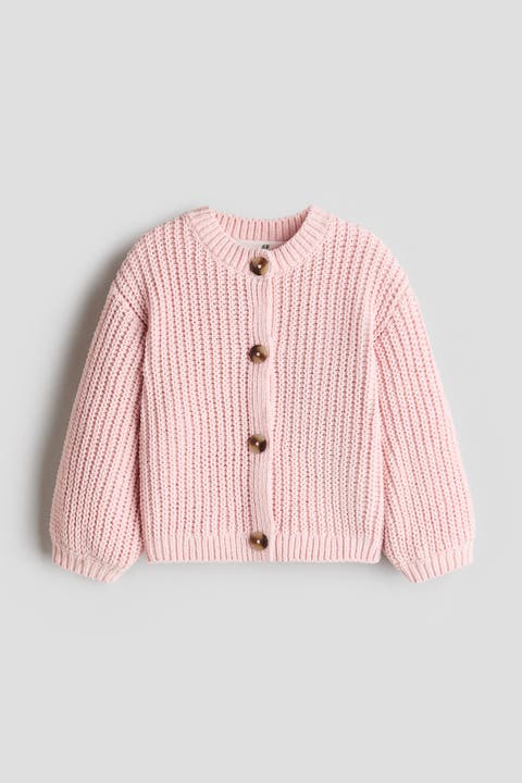 Chenille-Knit Cardigan