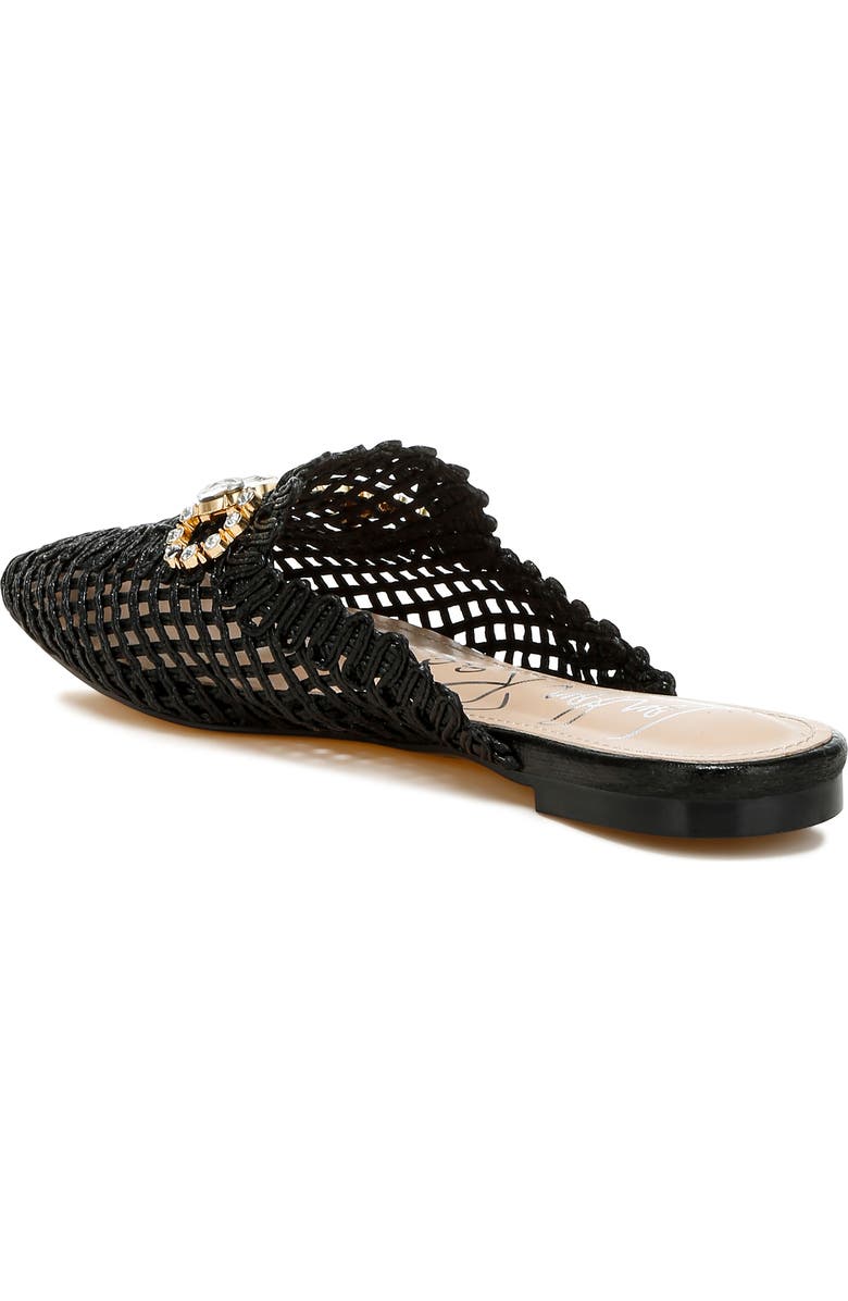 LONDON RAG Roboma Crystal Embellished Mule, Alternate, color, Black