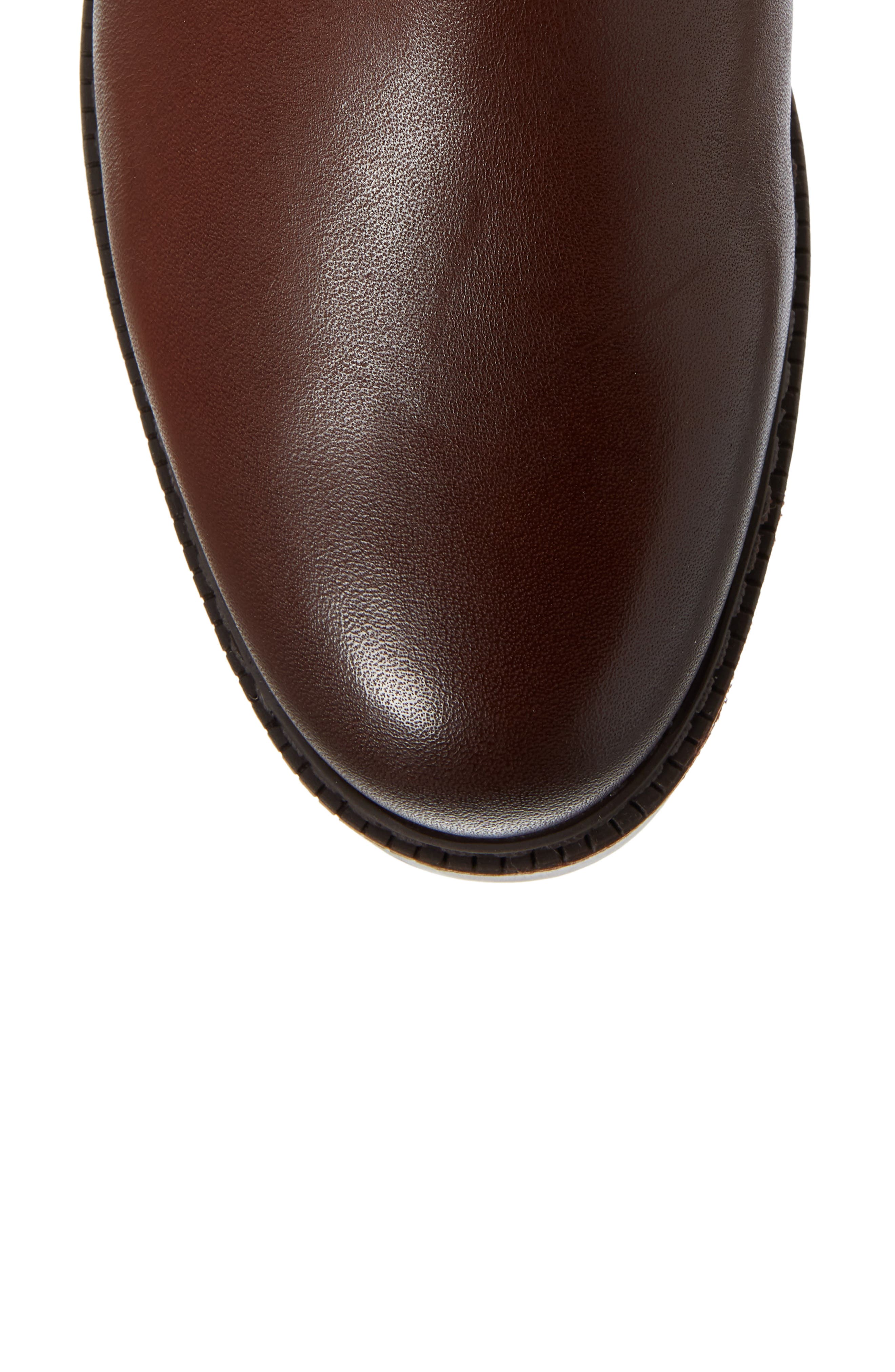 Ruby Knee High Boot, Alternate, color, WALNUT LEATHER