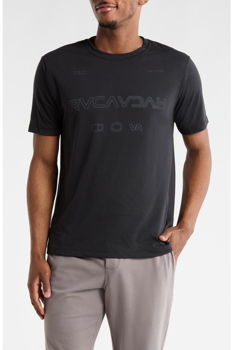 Logo Sport T-Shirt, Main, color, BLACK