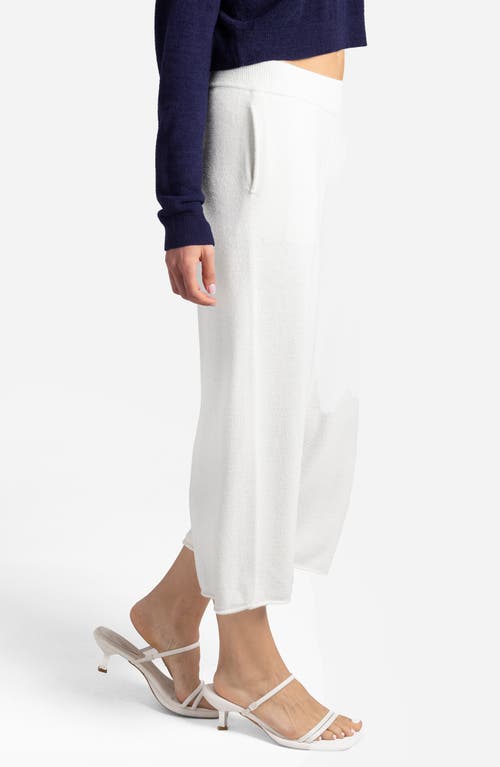Sunday Citizen Cloudcool Knit Pajama Pants In White