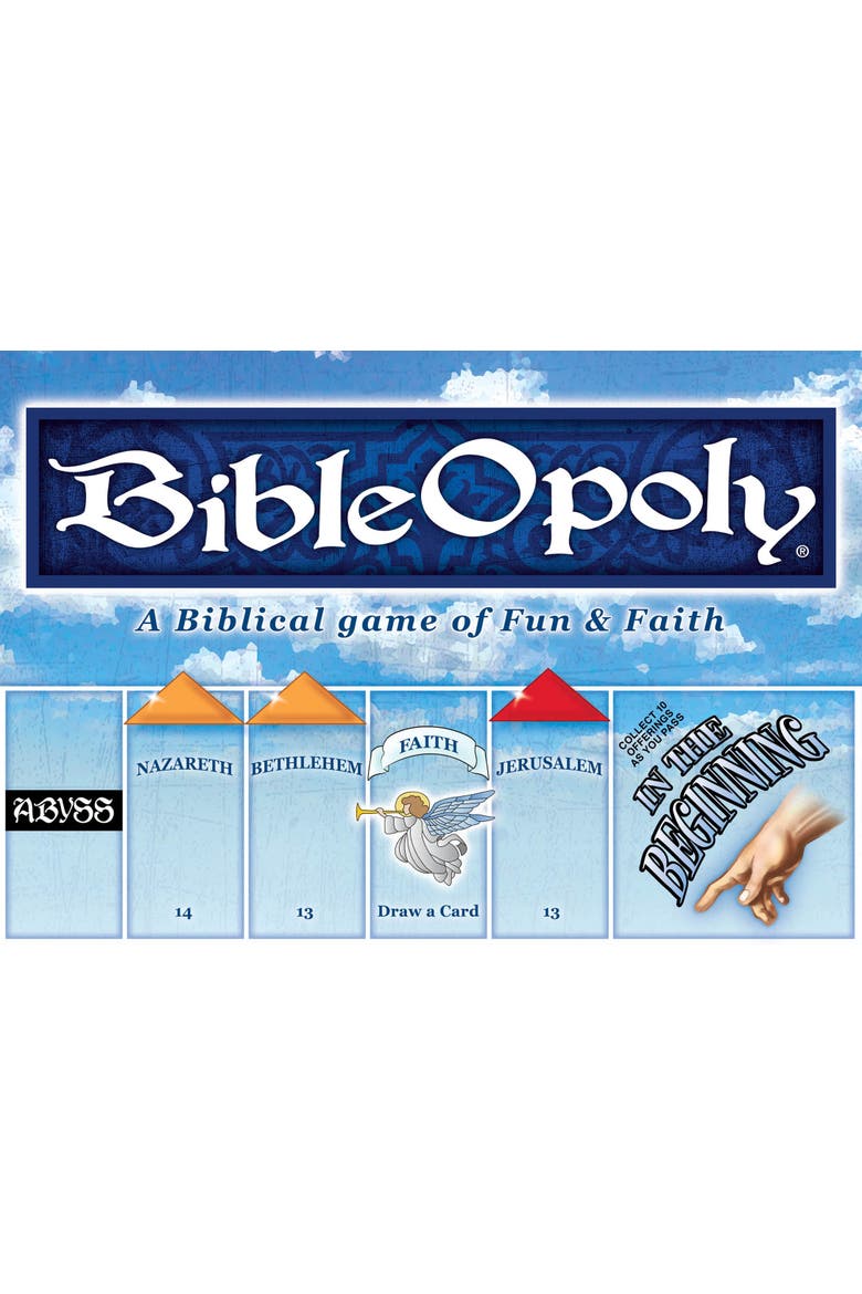 Bibleopoly Monopoly Board Game, Alternate, color, Multicolored