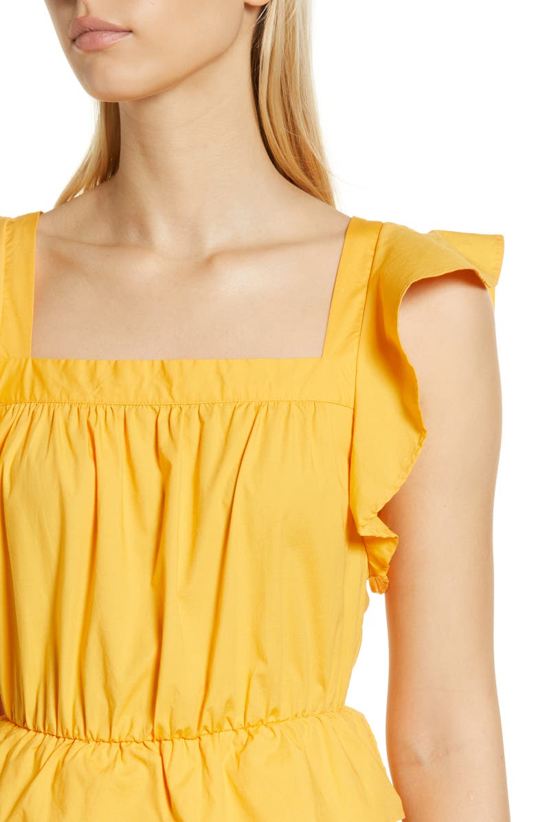 Rachel Parcell Tiered Ruffle Midi Dress, Alternate, color,