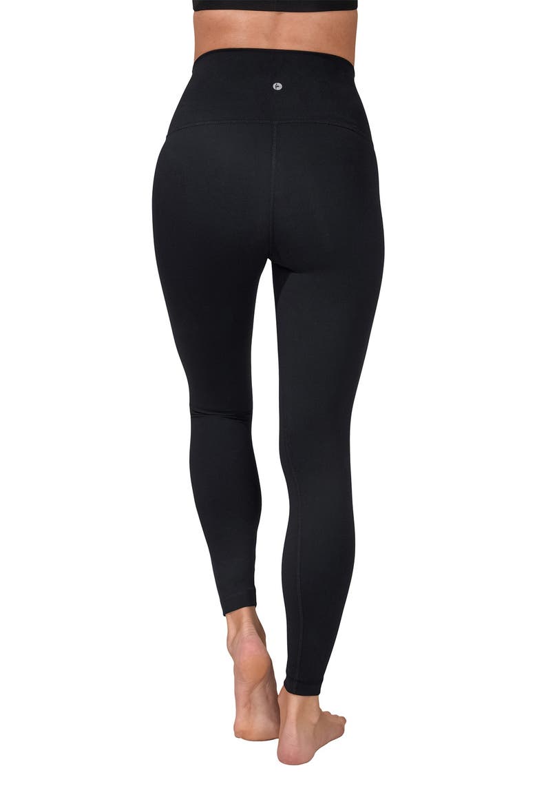 Superflex High Waist Elastic Free Ankle Leggings, Alternate, color, BLACK