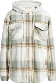 Thread
Supply Hooded Fleece Shacket