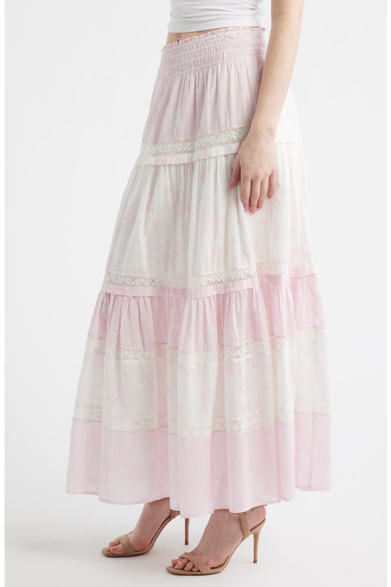 Phia Tiered Skirt, Alternate, color, NANTUCKET HEIRLOOM PRINT MIX