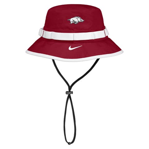 Men's Nike Cardinal Arkansas Razorbacks 2026 On-Field Apex Boonie Bucket Hat