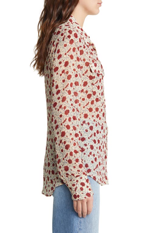 Rag & Bone Farren Floral Button-up Shirt