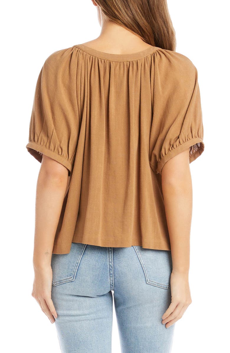 Karen Kane Peasant Top, Alternate, color, 