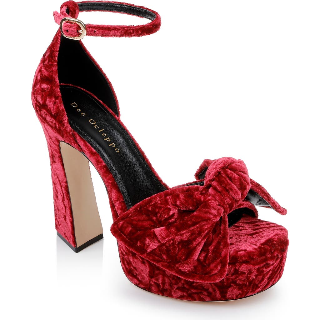 Dee Ocleppo Benton Ankle Strap Platform Sandal