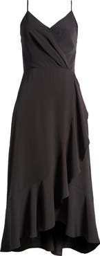 Chelsea28 Faux Wrap Midi Dress