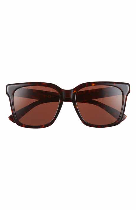 Gucci 56mm Square Sunglasses