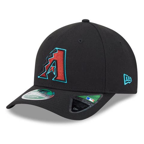 Men's New Era  Black Arizona Diamondbacks Player Replica 9FORTY Adjustable Hat