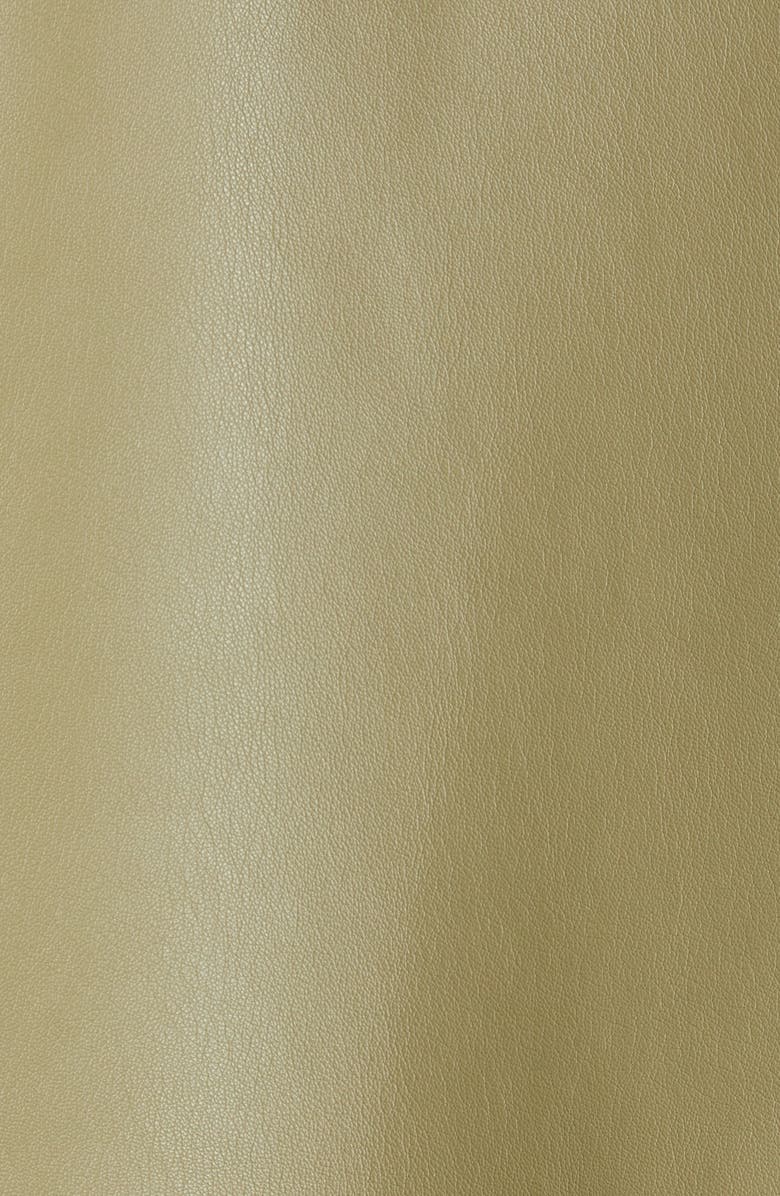 Stand Studio Angelina Faux Leather Jacket with Faux Shearling Trim, Alternate, color,