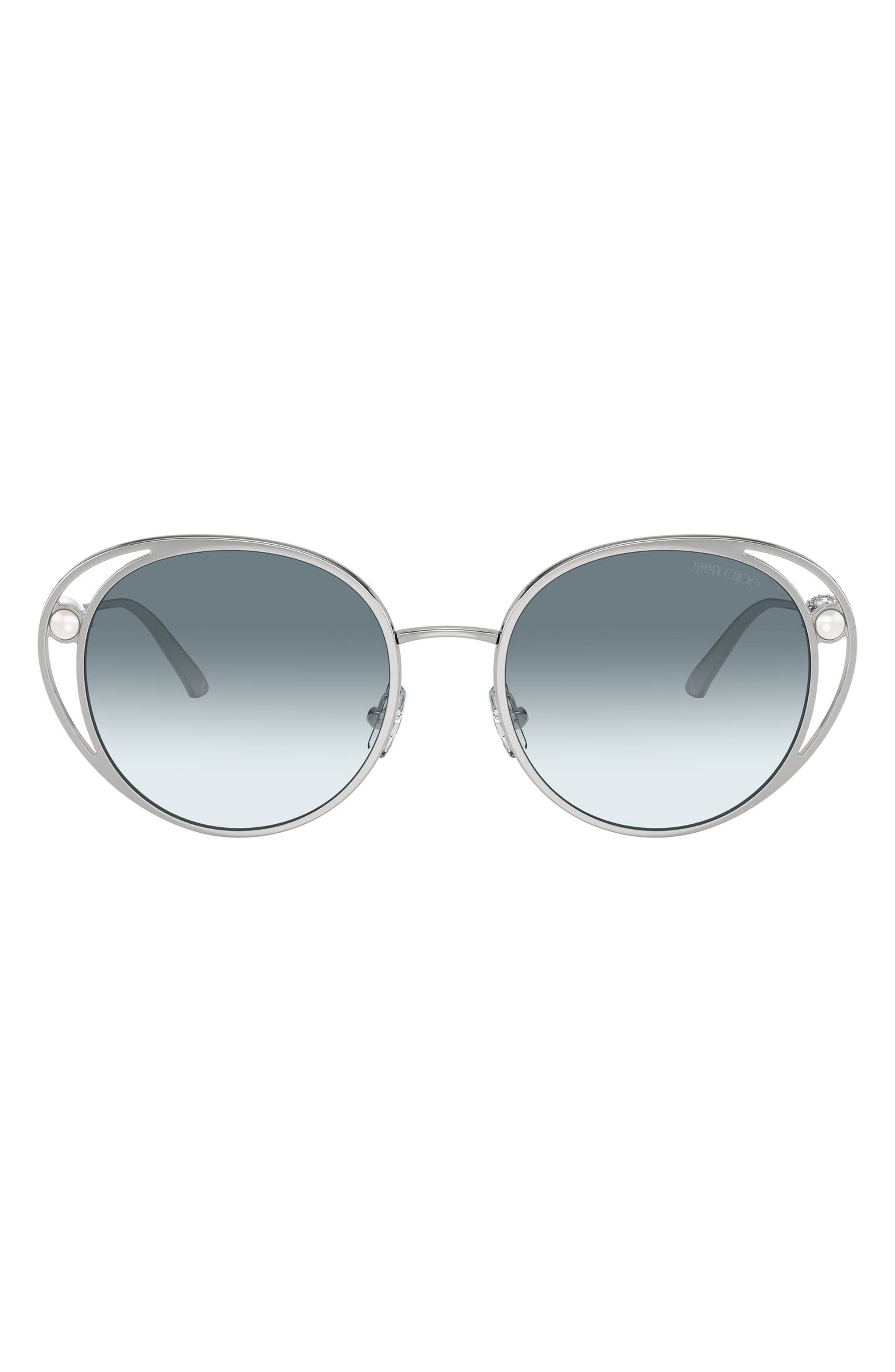 Jimmy Choo 53mm Oval Sunglasses