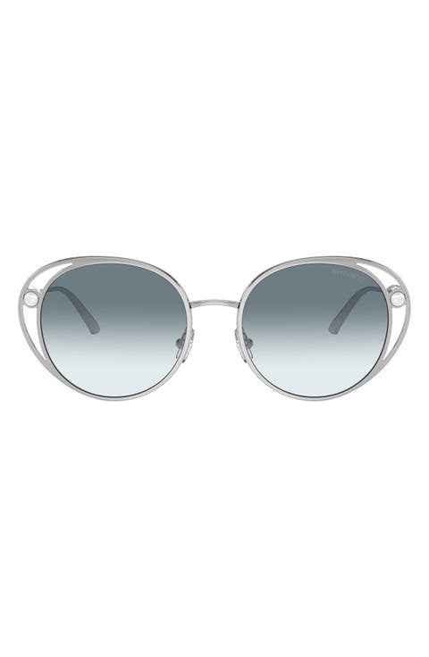 53mm Oval Sunglasses