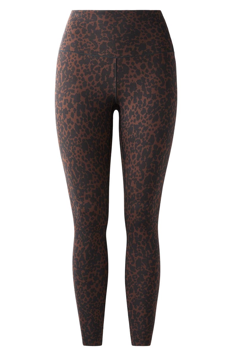 Rhone Revive Pocket 7/8 Leggings, Alternate, color, Java Leopard