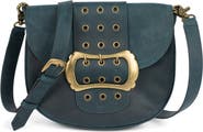 Jeffrey Campbell Side-Quest Leather Crossbody Bag