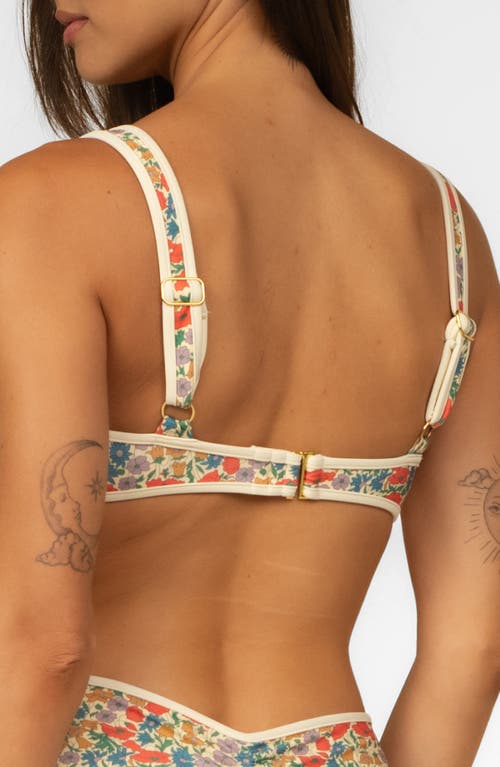 Montce Romby Underwire Bikini Top In Multi