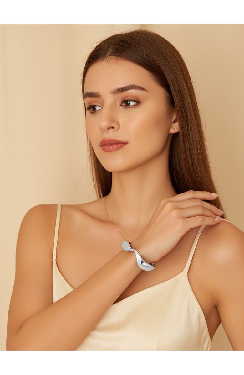 Ettika Zigzag Cuff Bracelet, Alternate, color,