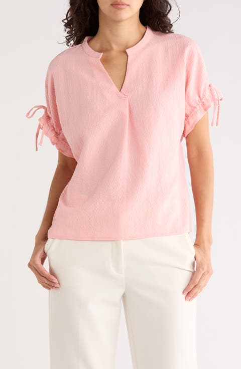 Tie Dolman Sleeve Top
