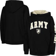 COLOSSEUM Youth Colosseum Black Army Black Knights 2-Hit Team Pullover Hoodie