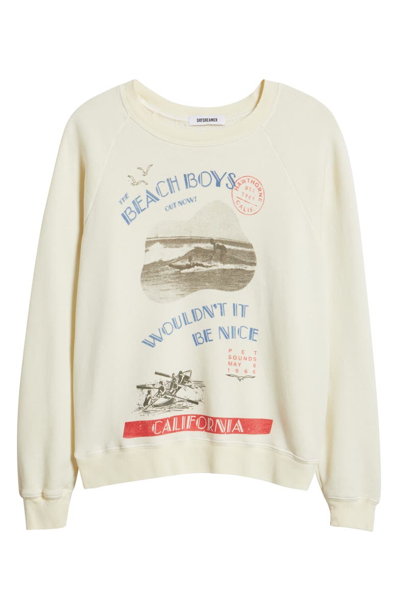 Daydreamer The Beach Boys Graphic Sweatshirt, Alternate, color, Stone Vintage