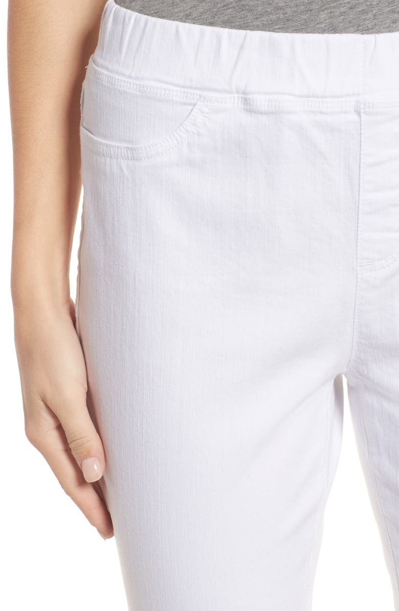 Eileen Fisher Stretch Organic Cotton Denim Skinny Pants, Alternate, color, 