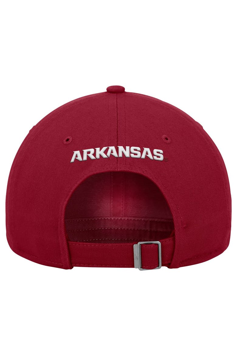 Men's Nike Cardinal Arkansas Razorbacks 2026 On-Field Club Adjustable Hat, Alternate, color, Cardinal