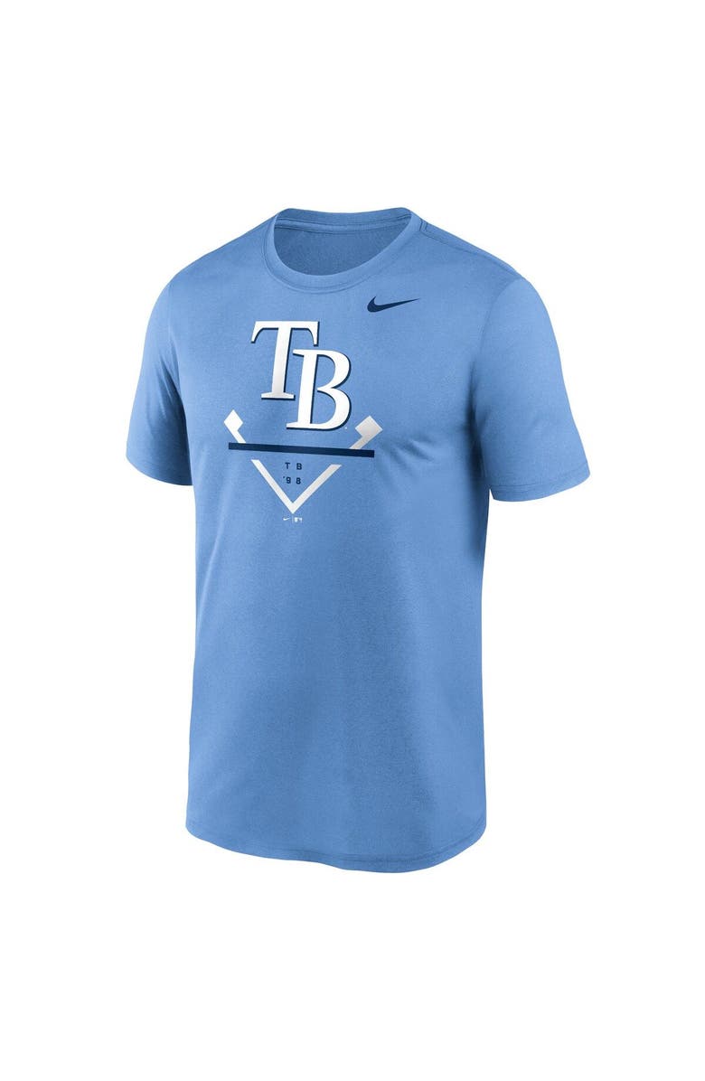 Nike Men's Nike Light Blue Tampa Bay Rays Big & Tall Icon Legend Performance T-Shirt, Alternate, color, 