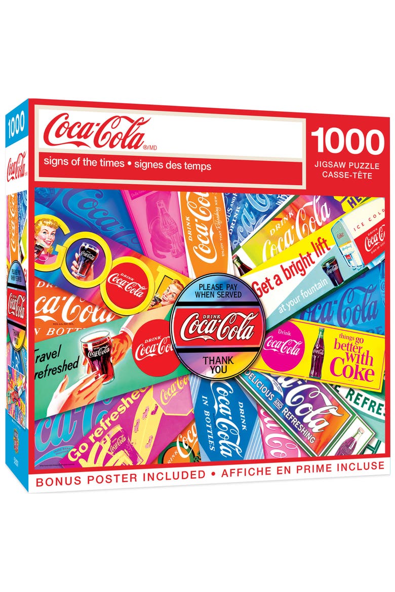 Signs of the Times 1000 Piece Puzzle, Main, color, Multicolor