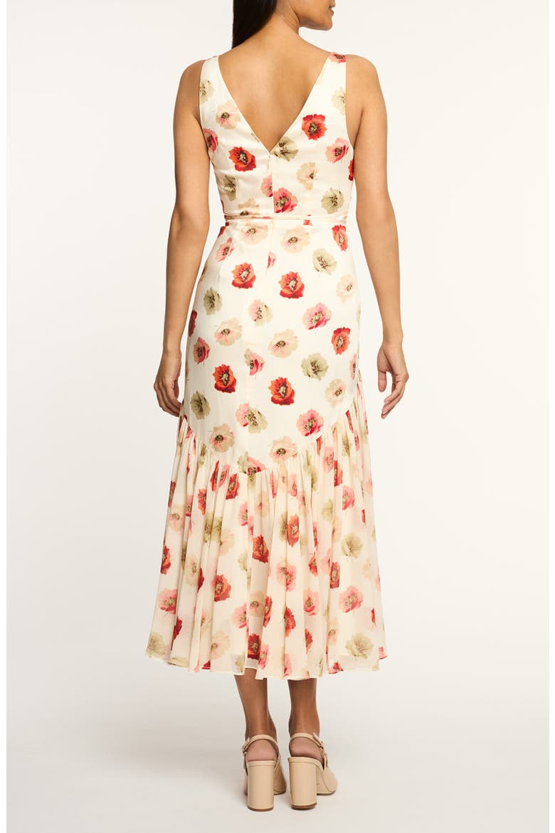 Floating Poppies Makaila Sleeveless Dress, Alternate, color, GARDENIA MULTI