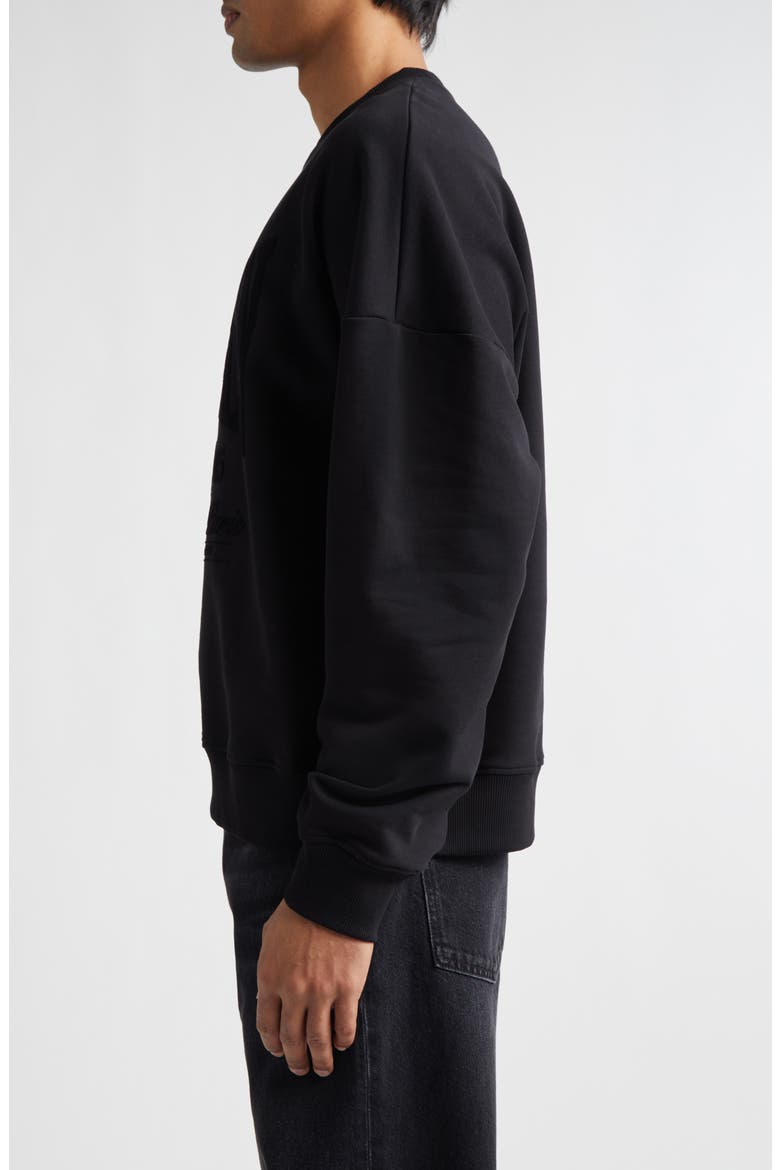 1945 Logo Graphic Sweatshirt, Alternate, color, BLACK/ BLACK