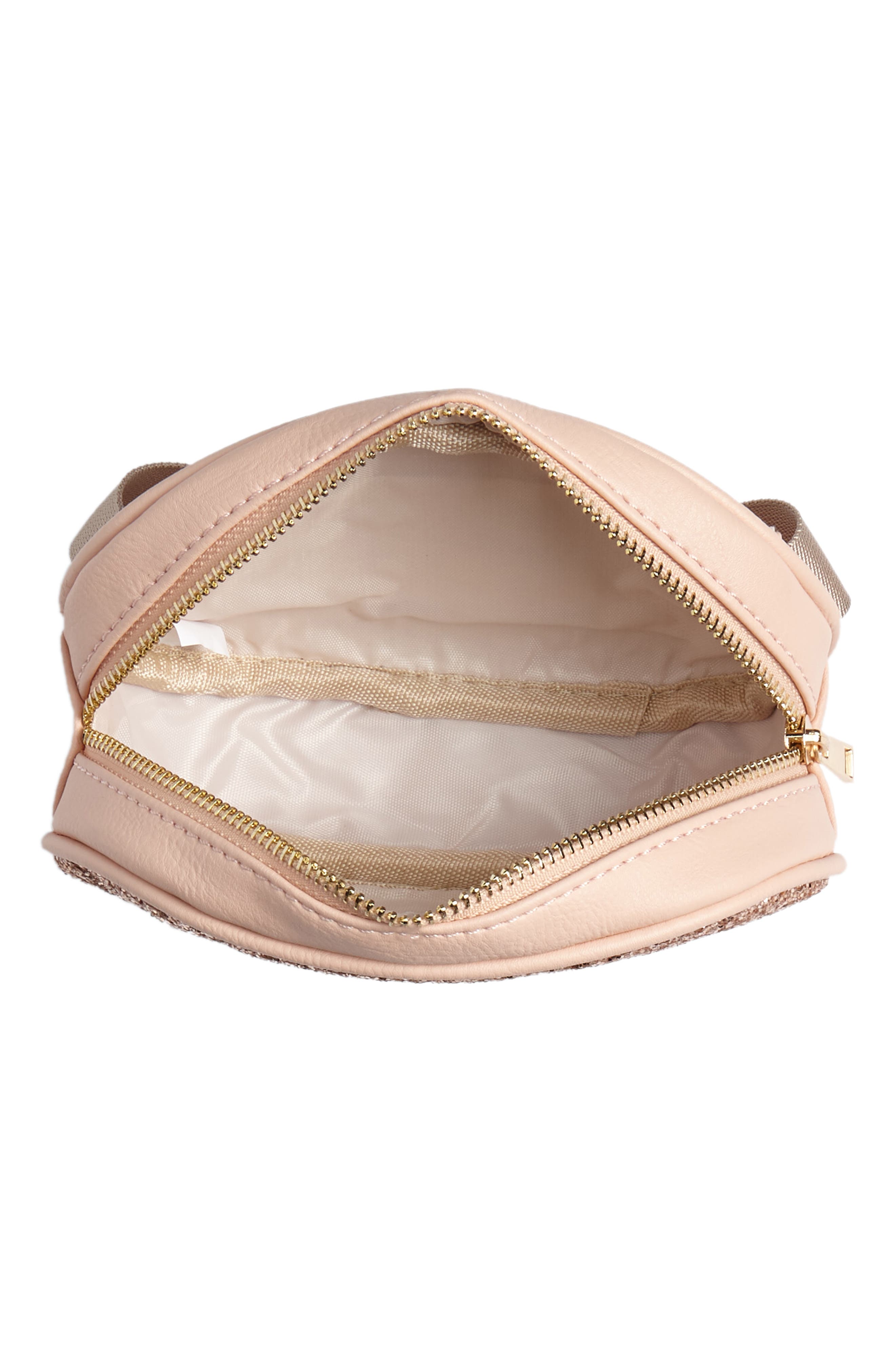 OMG Accessories OMG Glitter Belt Bag, Alternate, color, 