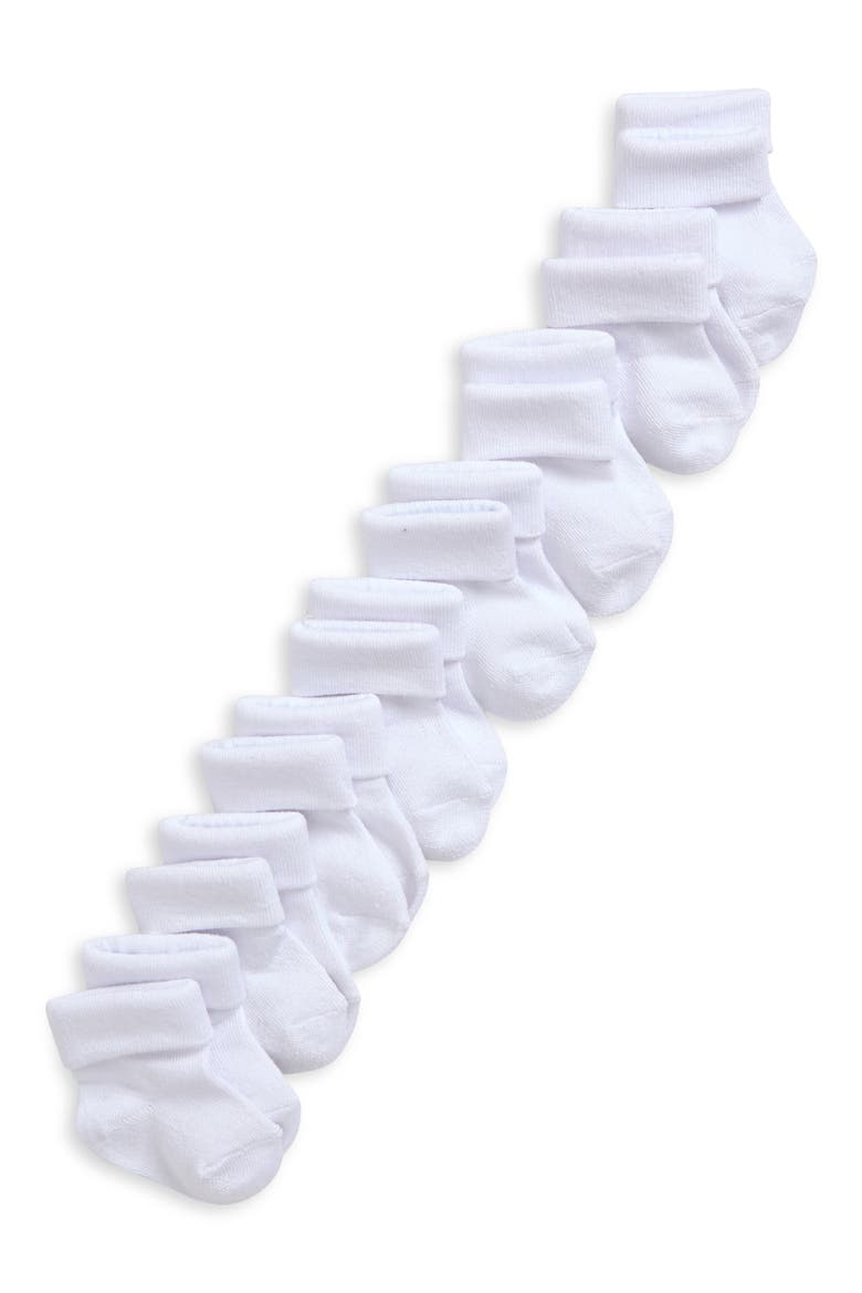 Assorted 8-Pack Crew Socks, Main, color, WHITE