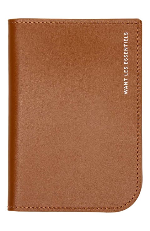 Arch Smooth Leather Passport Cover