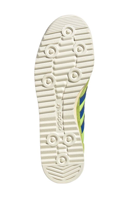 Shop Adidas Originals Adidas Gender Inclusive Sl 72 Rs Sneaker In Solar Slime/royal Blue/lime