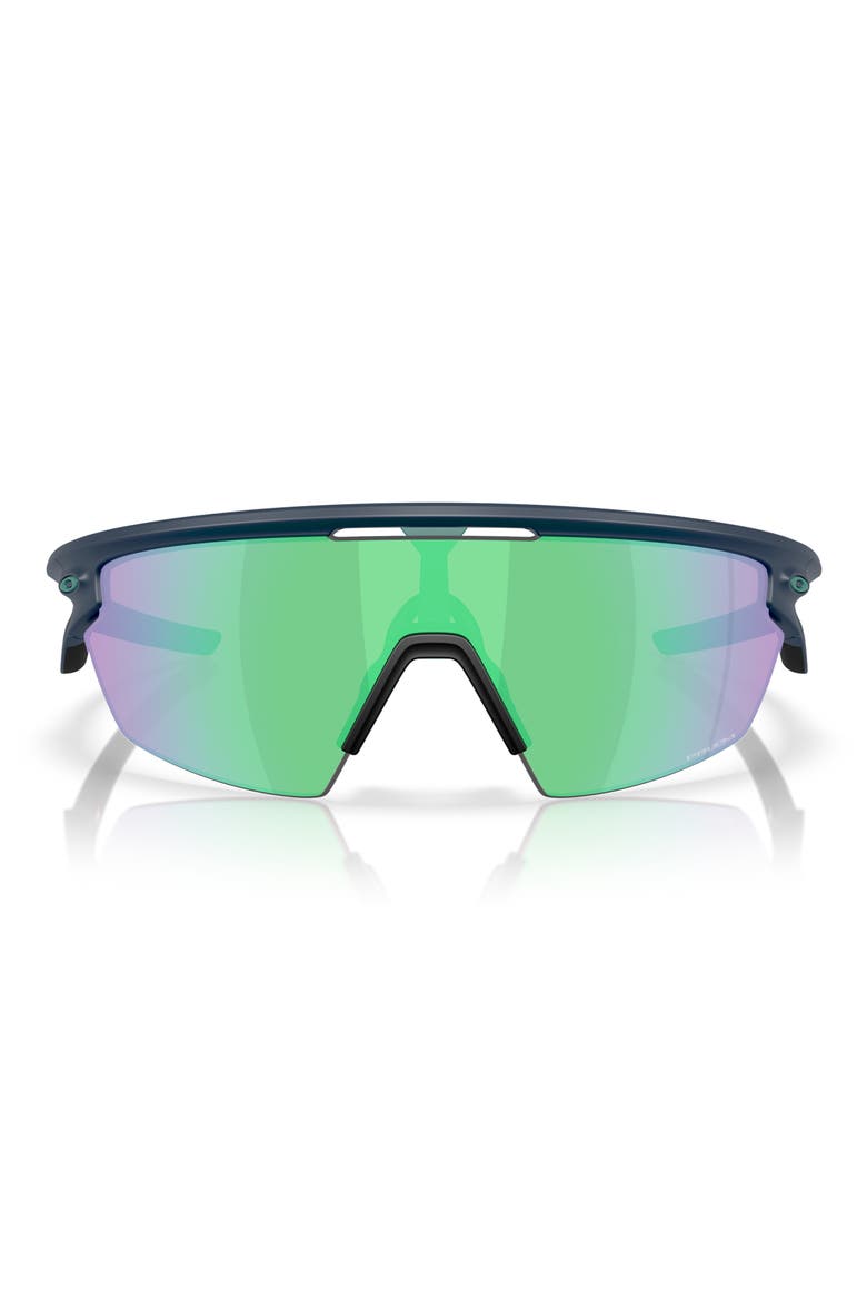 Prizm™ Road Sport 36mm Rectangular Sunglasses, Main, color, MATTE ABYSS / PRIZM ROAD JADE