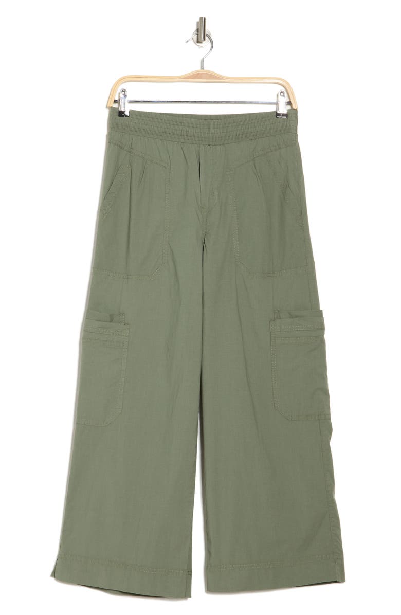 Democracy Pull-On Cargo Pants, Alternate, color, Lily Pad