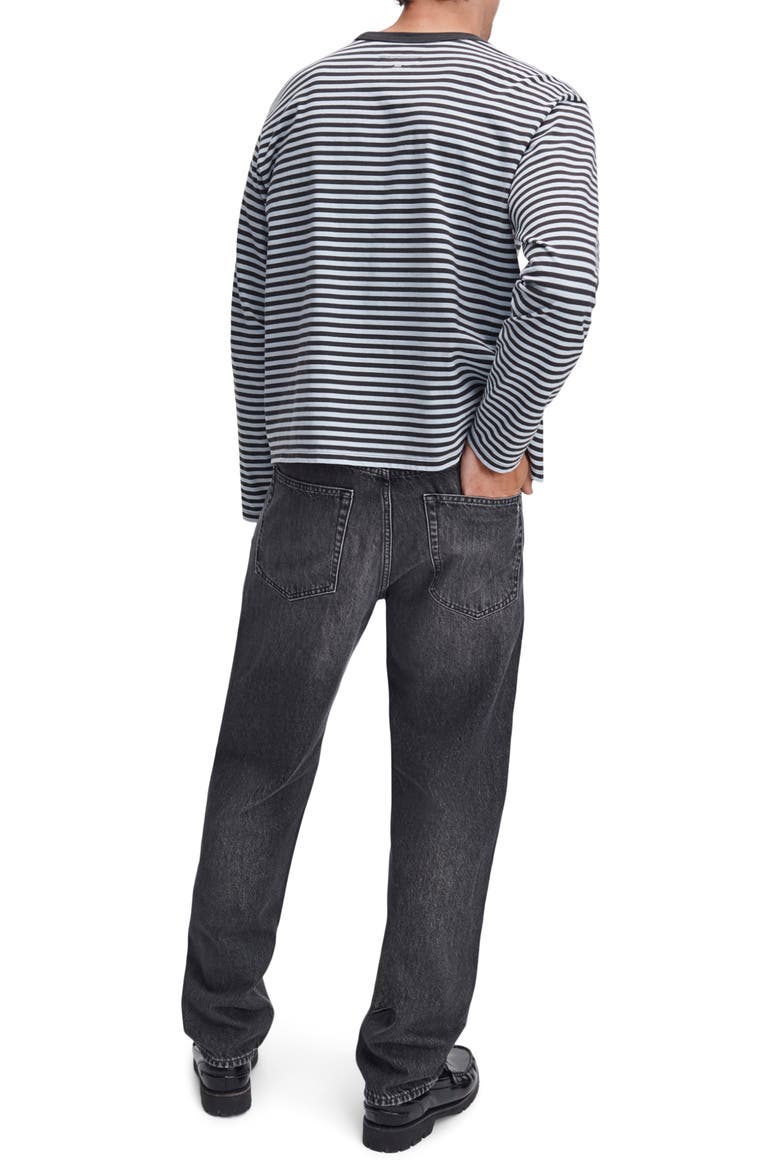 Boxy Striped Long Sleeve T-Shirt, Alternate, color, LIGHT BLUE MEDIUM