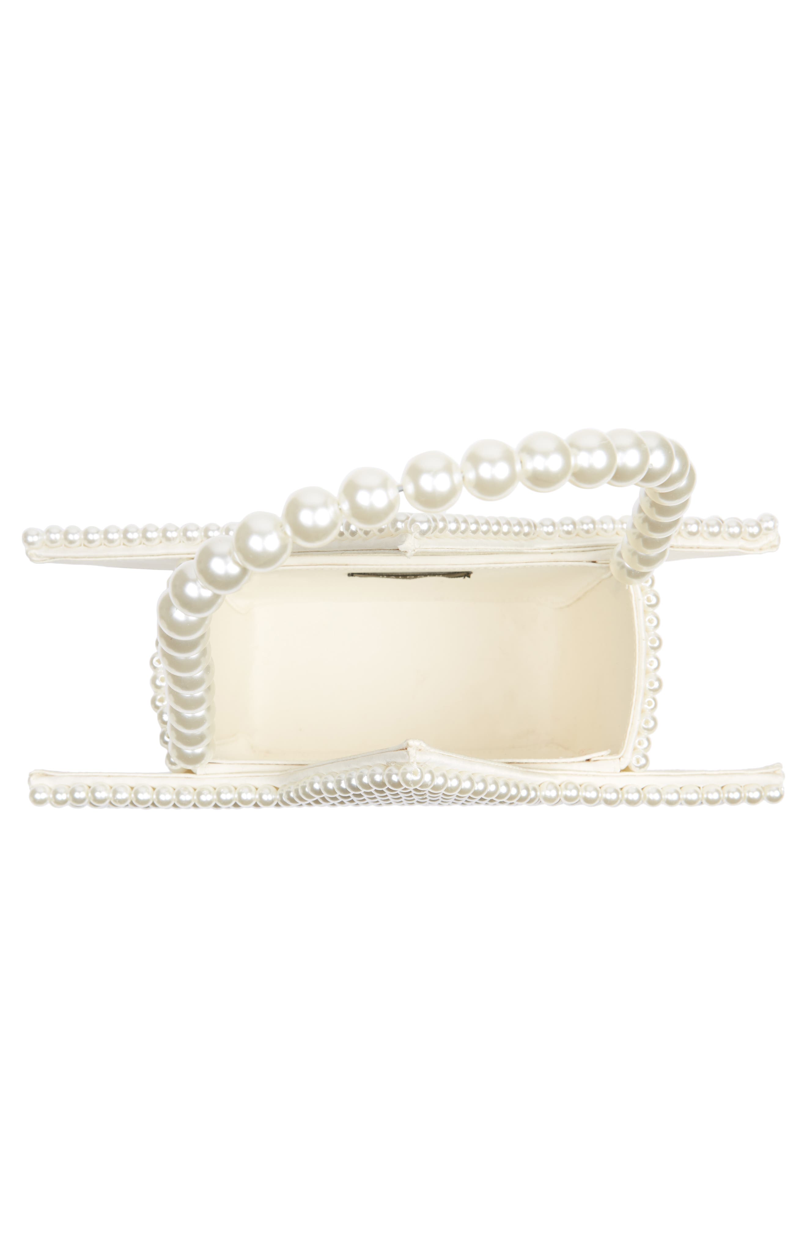 Halogen<sup>®</sup> x Atlantic-Pacific Star Pearl Handbag, Alternate, color, 