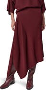 Donna Karan New York Ruffle Detail Merino Wool Sweater Skirt