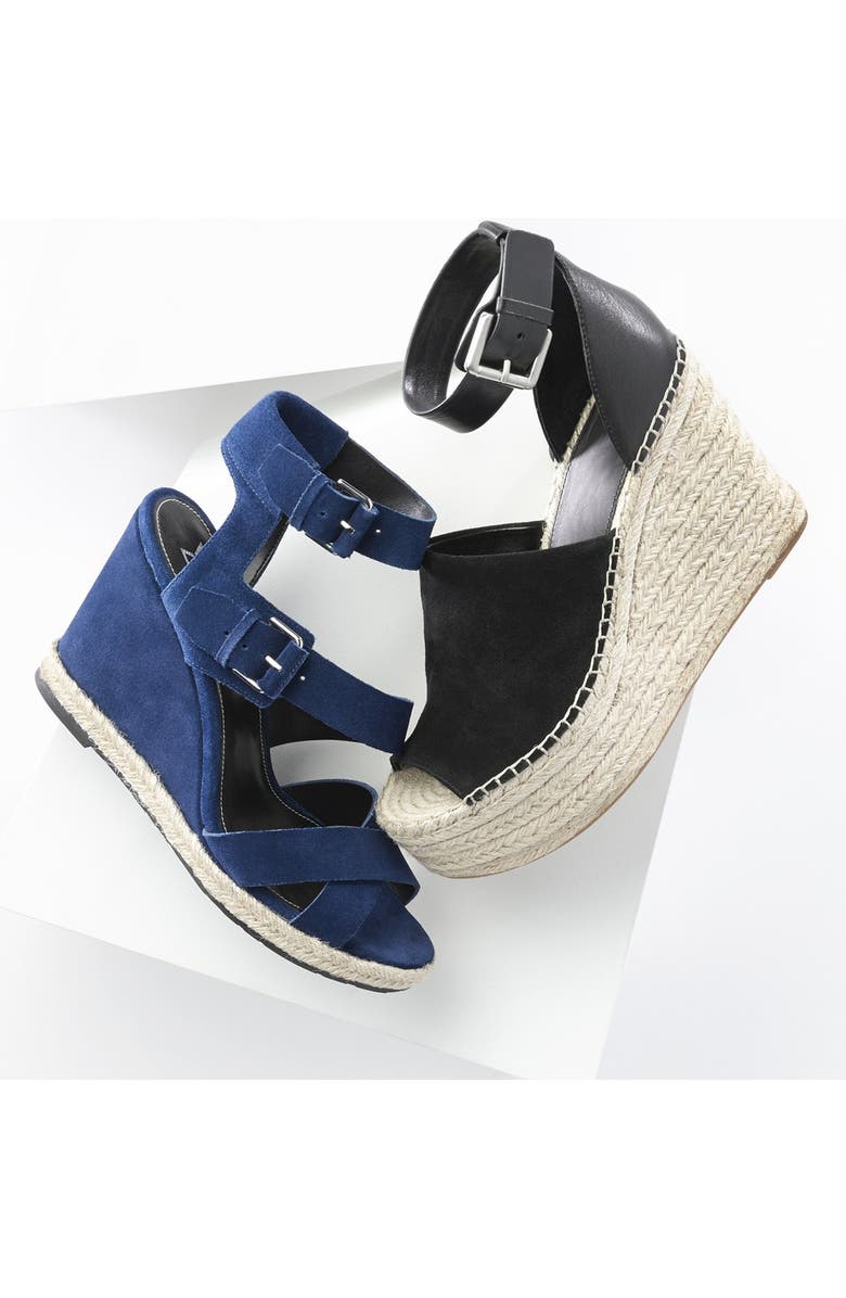 Marc Fisher LTD 'Karla' Wedge Sandal, Alternate, color,