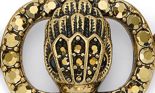 Kurt Geiger London Chelsea Eagle Head Bracelet In Gold
