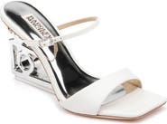 Badgley Mischka Collection Luna Wedge Slide Sandal