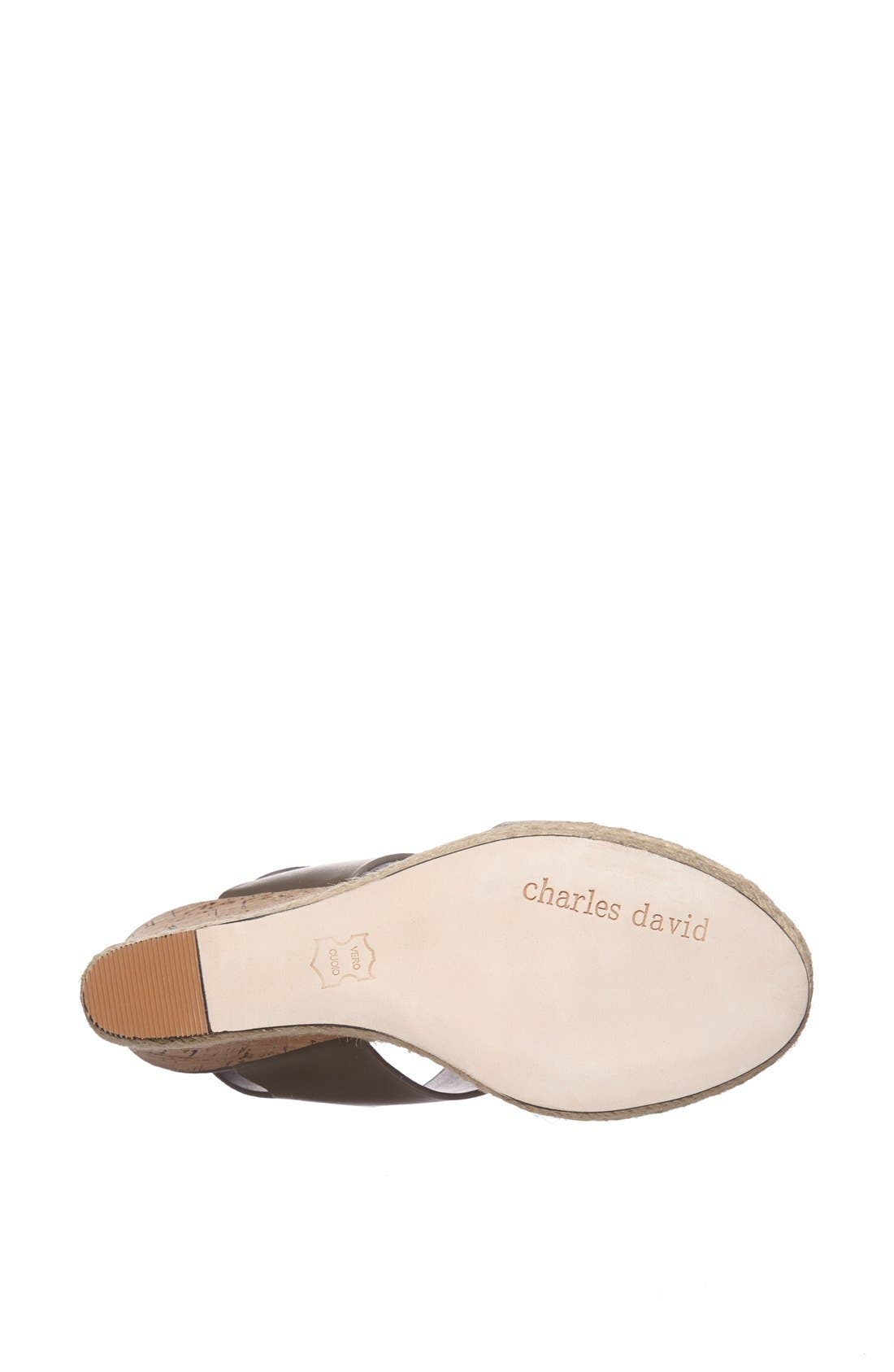 'Oriel' Sandal, Alternate, color, OLIVE