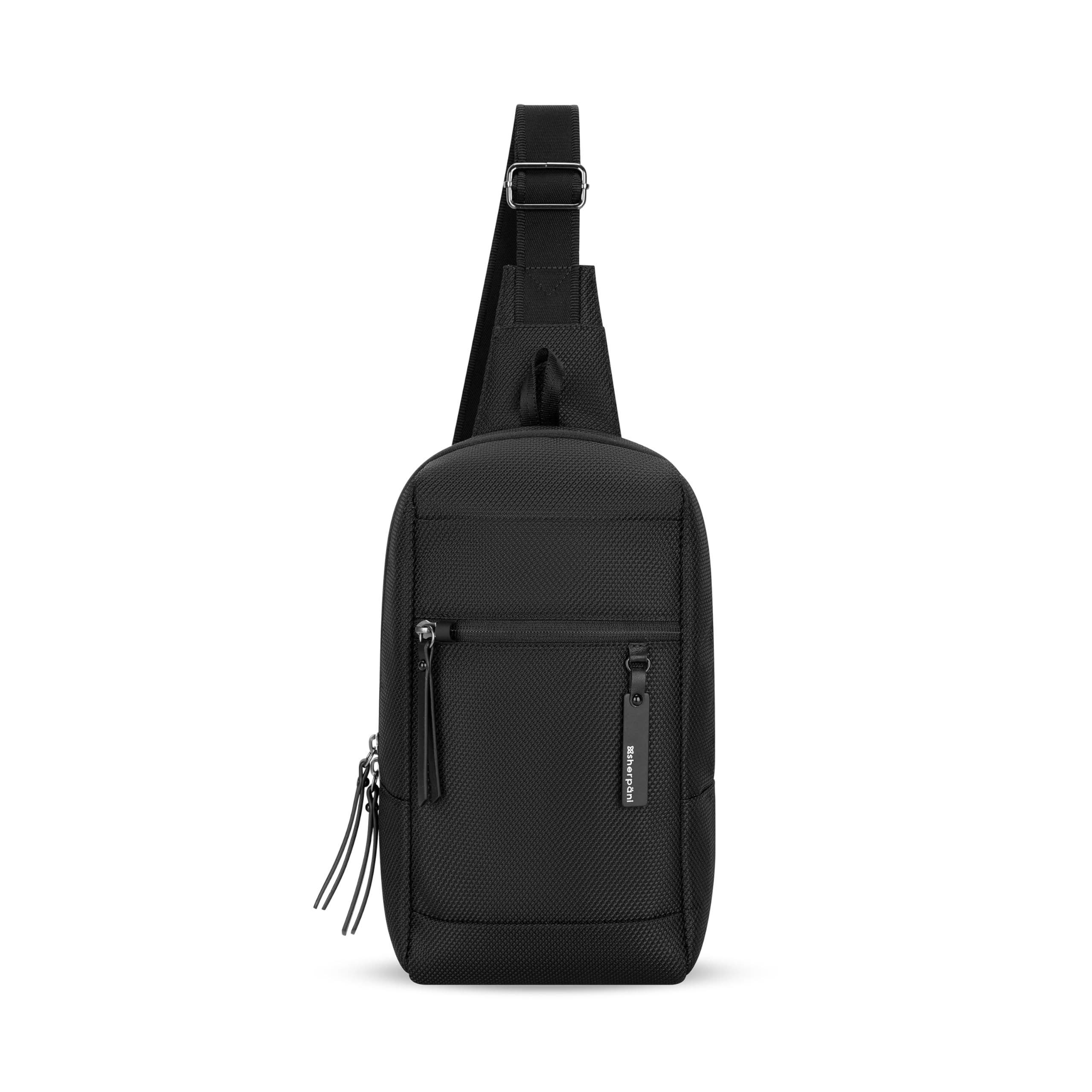 Sherpani Metro Anti Theft Travel Sling Bag Backpack, Sterling, Main, color, Carbon