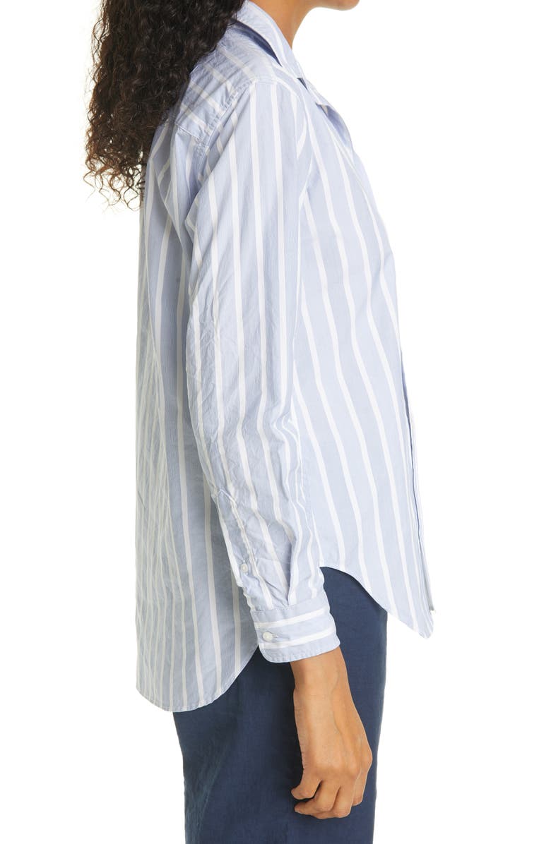 Frank & Eileen Frank Plaid Crepe Button-Up Shirt, Alternate, color, 