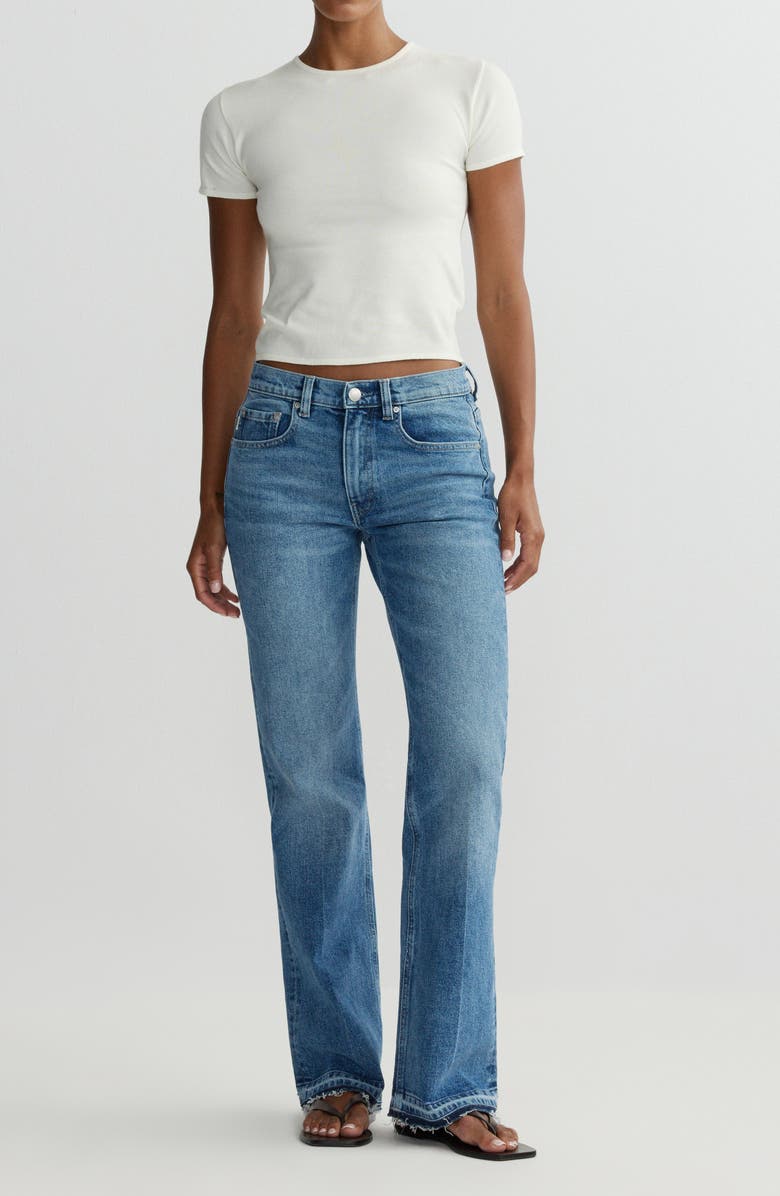 DL1961 Bella Mid Rise Slim Bootcut Jeans, Alternate, color,