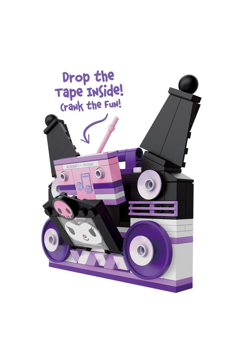 Hello Kitty Kuromi BoomBox Building Set, Alternate, color, Purple